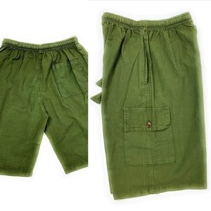 Men’s Cotton Shorts- Green